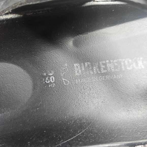 Birkenstock Gizeh eva black thong slide sandals size 40 beach pool shoes - Picture 6 of 7